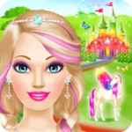 magic princess - makeup & dres android application logo